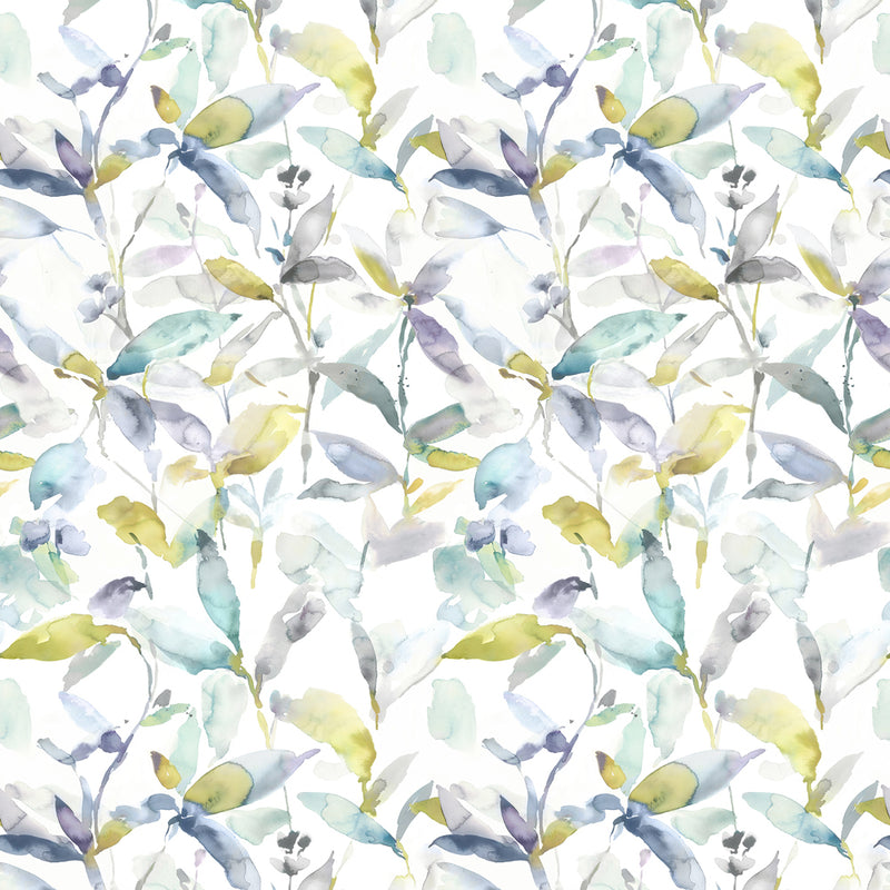 Voyage Maison Jarvis Printed Cotton Fabric in Lemon