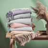 Geometric Blue Throws - Jasper  Throw Marine Furn