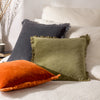 Yard Jaye Cushion Cover in Rust