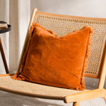 Yard Jaye Cushion Cover in Rust