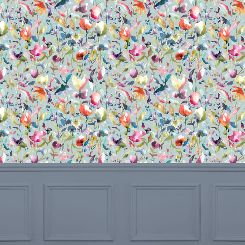 Voyage Maison Jayin 1.4m Wide Width Wallpaper in Pacific