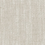 Herringbone Cream Fabric - Jedburgh Textured Woven Fabric Linen Voyage Maison