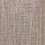 Herringbone Brown Fabric - Jedburgh Textured Woven Fabric Rust Voyage Maison