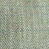 Herringbone Green Fabric - Jedburgh Textured Woven Fabric Sage Voyage Maison