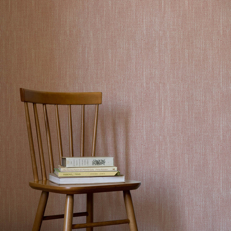 Voyage Maison Jedburgh 1.4m Wide Width Wallpaper in Coral