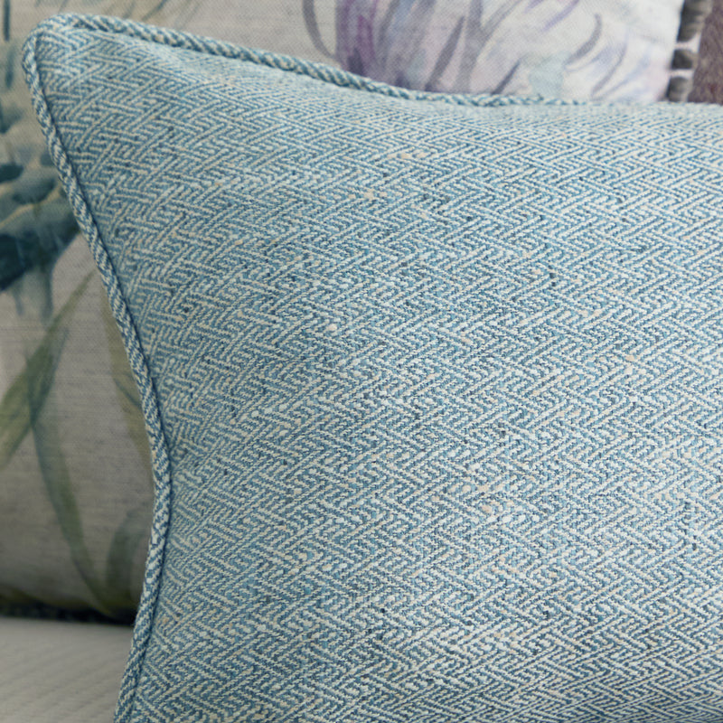  Cushions - Jedburgh Rectangular Cushion Cover Teal Voyage Maison