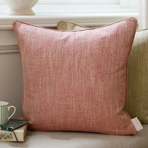  Cushions - Jedburgh Square Cushion Cover Garnet Voyage Maison