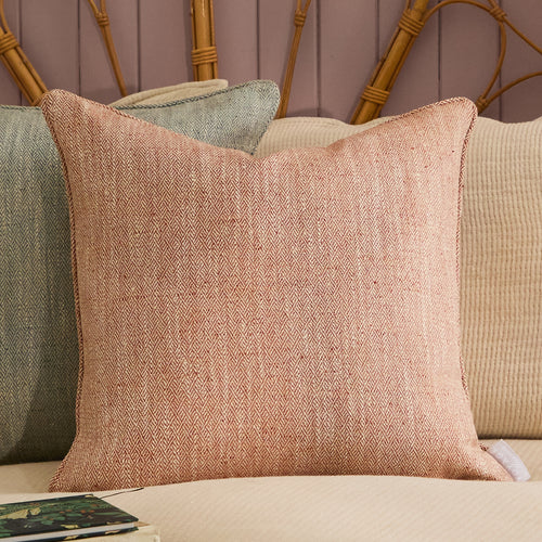  Cushions - Jedburgh Square Cushion Cover Rust Voyage Maison