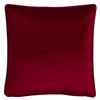 furn. Jolly Santa Let It Snow Cushion Cover in Ruby Red