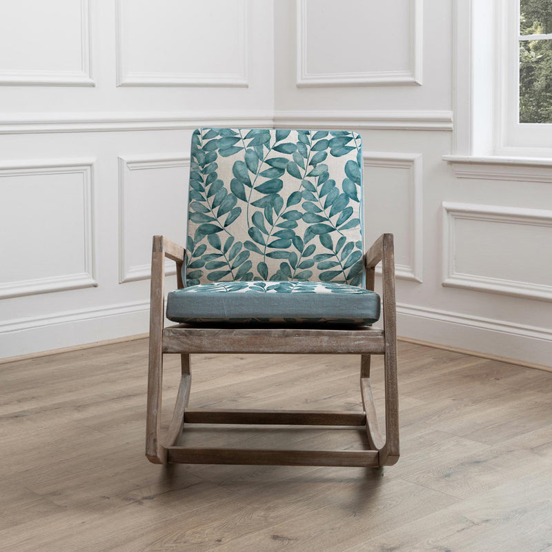 Additions Jonas Mango Wood Rowan Chair in Aqua