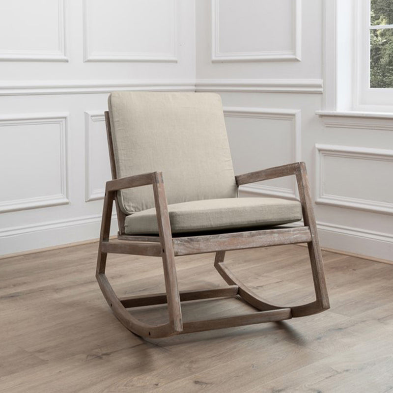 Voyage Maison Jonas Mango Wood Tivoli Chair in Linen