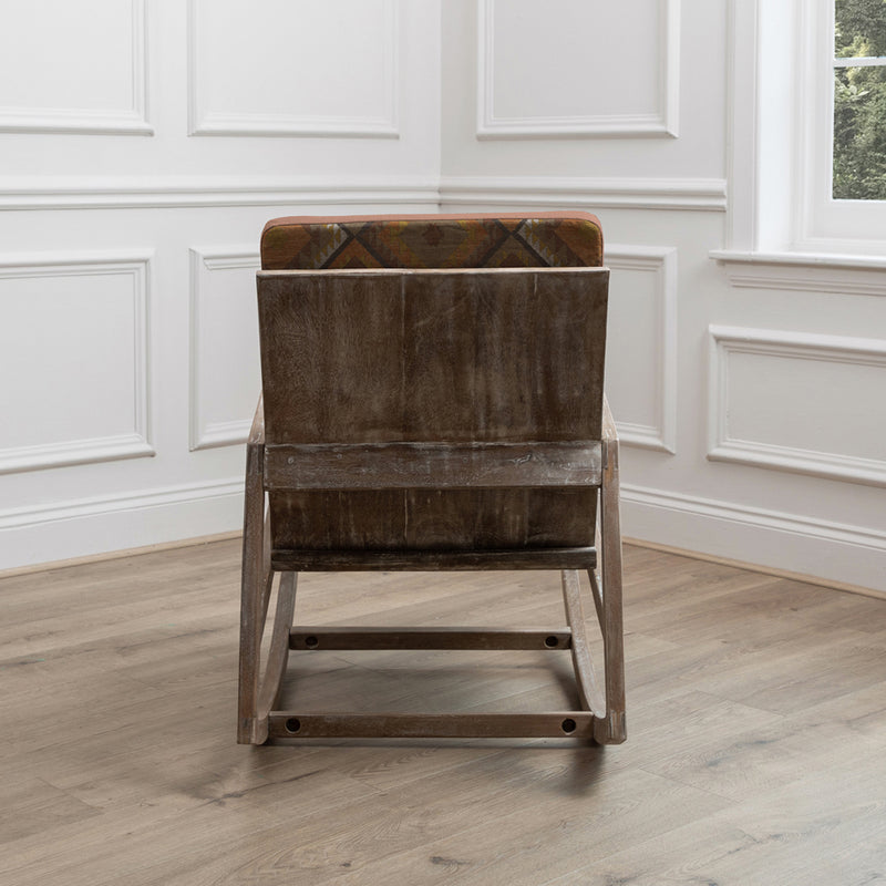 Voyage Maison Jonas Mango Wood Serrano Chair in Sepia