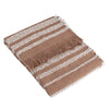 HÖEM Jour Woven Fringed Throw in Baked Clay