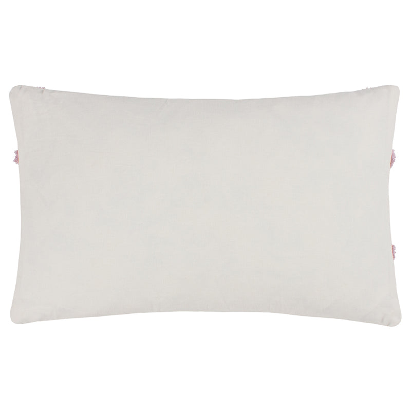 heya home Joy Cotton Tufted Cushion Cover in Pink