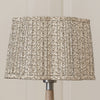 Floral Beige Lighting - Juna Pleated Scalloped Lamp Shade Stone Voyage Maison