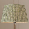 Floral Green Lighting - Juna Pleated Tapered Lamp Shade Sage Voyage Maison