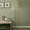 Floral Green Lighting - Juna Pleated Tapered Lamp Shade Sage Voyage Maison