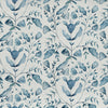 Floral Blue Fabric - Juna Printed Cotton Fabric (By The Metre) Denim Voyage Maison