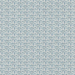 Floral Blue Fabric - Juna Printed Cotton Fabric (By The Metre) Denim Voyage Maison