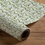 Abstract Green Wallpaper - Juna  1.4m Wide Width Wallpaper (By The Metre) Sage Voyage Maison