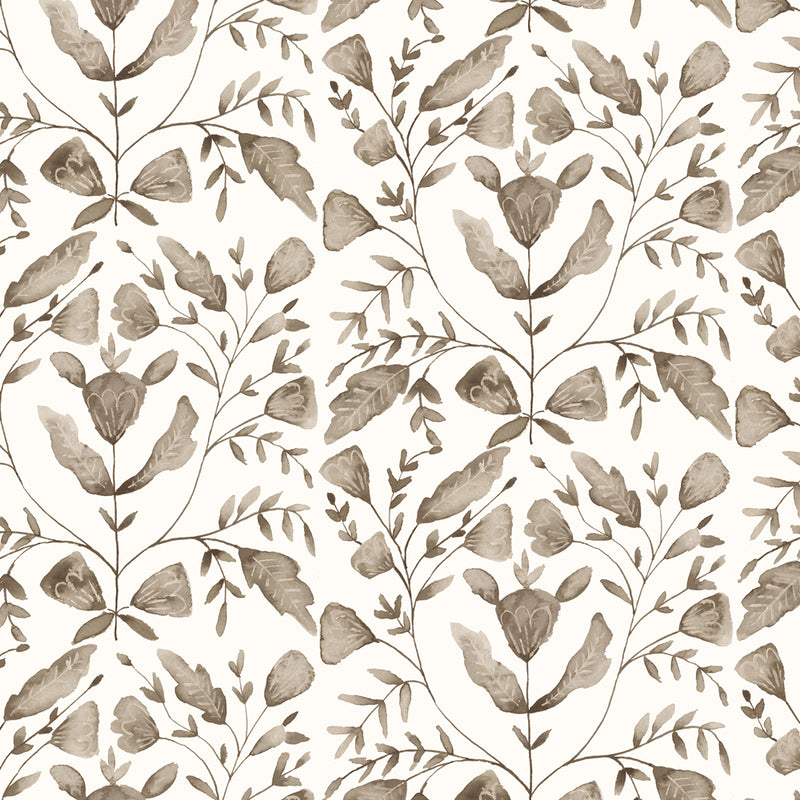 Abstract Beige Wallpaper - Juna  1.4m Wide Width Wallpaper (By The Metre) Stone Voyage Maison