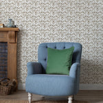 Abstract Beige Wallpaper - Juna  1.4m Wide Width Wallpaper (By The Metre) Stone Voyage Maison