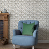 Abstract Beige Wallpaper - Juna  1.4m Wide Width Wallpaper (By The Metre) Stone Voyage Maison