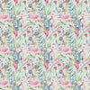 Voyage Maison June Blossom Floral Printed Oil Cloth Fabric (By The Metre) in Lotus