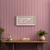 Floral Pink Wall Art - Junelle  Framed Print Birch/Heather Voyage Maison