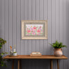 Floral Pink Wall Art - Junelle  Framed Print Birch/Heather Voyage Maison