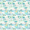 Voyage Maison Jungle Fun 1.4m Wide Width Wallpaper in Aqua