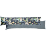 Wylder Jungle Leopards Draught Excluder in Petrol