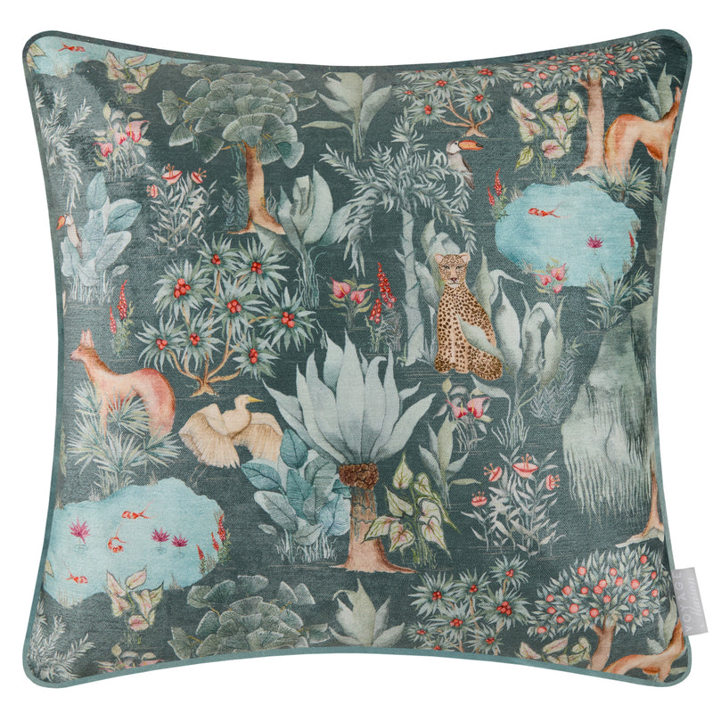  Cushions - Jungle Serene  Cushion Cover Ocean Voyage Maison