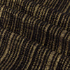 Plain Black Curtains - Jupiter Chenille Jacquard Eyelet Curtains Black/Gold Paoletti