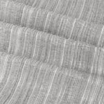 Plain Grey Curtains - Jupiter Chenille Jacquard Eyelet Curtains Silver Paoletti