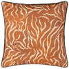 Wylder Jurong Tiger Chenille Cushion Cover in Rust