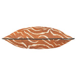 Wylder Jurong Tiger Chenille Cushion Cover in Rust