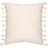 furn. Kalai Tuft Tasselled Cushion Cover in Black