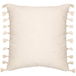 furn. Kalai Tuft Tasselled Cushion Cover in Black