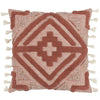 furn. Kalai Tuft Tasselled Cushion Cover in Brick