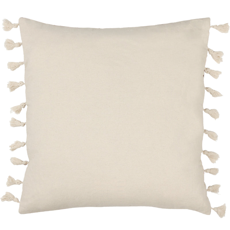 furn. Kalai Tuft Tasselled Cushion Cover in Brick