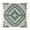 furn. Kalai Tuft Tasselled Cushion Cover in Eucalyptus