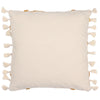 furn. Kalai Tuft Tasselled Cushion Cover in Mustard