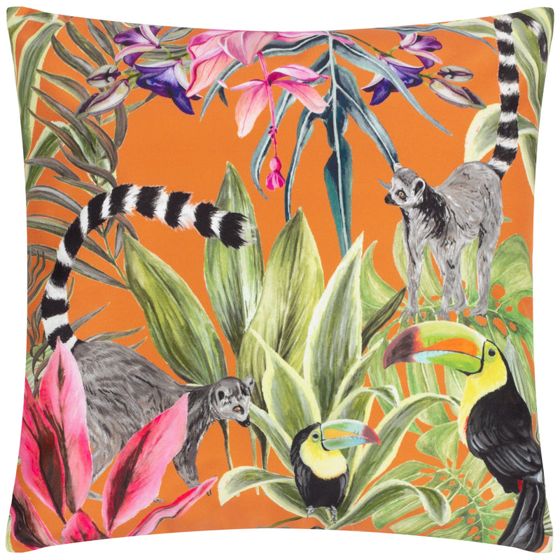 Animal Orange Cushions - Kali Animals Outdoor Cushion Cover Multicolour Wylder