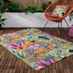 Animal Multi Rugs - Kali Animals Indoor/Outdoor Washable Rug Multicolour Wylder