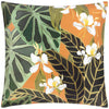 Floral Multi Cushions - Kali Leaves Outdoor Cushion Cover Multicolour Wylder