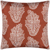 Paoletti Kalindi Paisley Outdoor Cushion Cover in Terracota