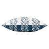 Paoletti Kalindi Stripe Outdoor Cushion Cover in Navy