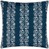 Abstract Blue Cushions - Kalindi Stripe Outdoor Cushion Cover Navy Paoletti