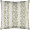 Paoletti Kalindi Stripe Outdoor Cushion Cover in Olive